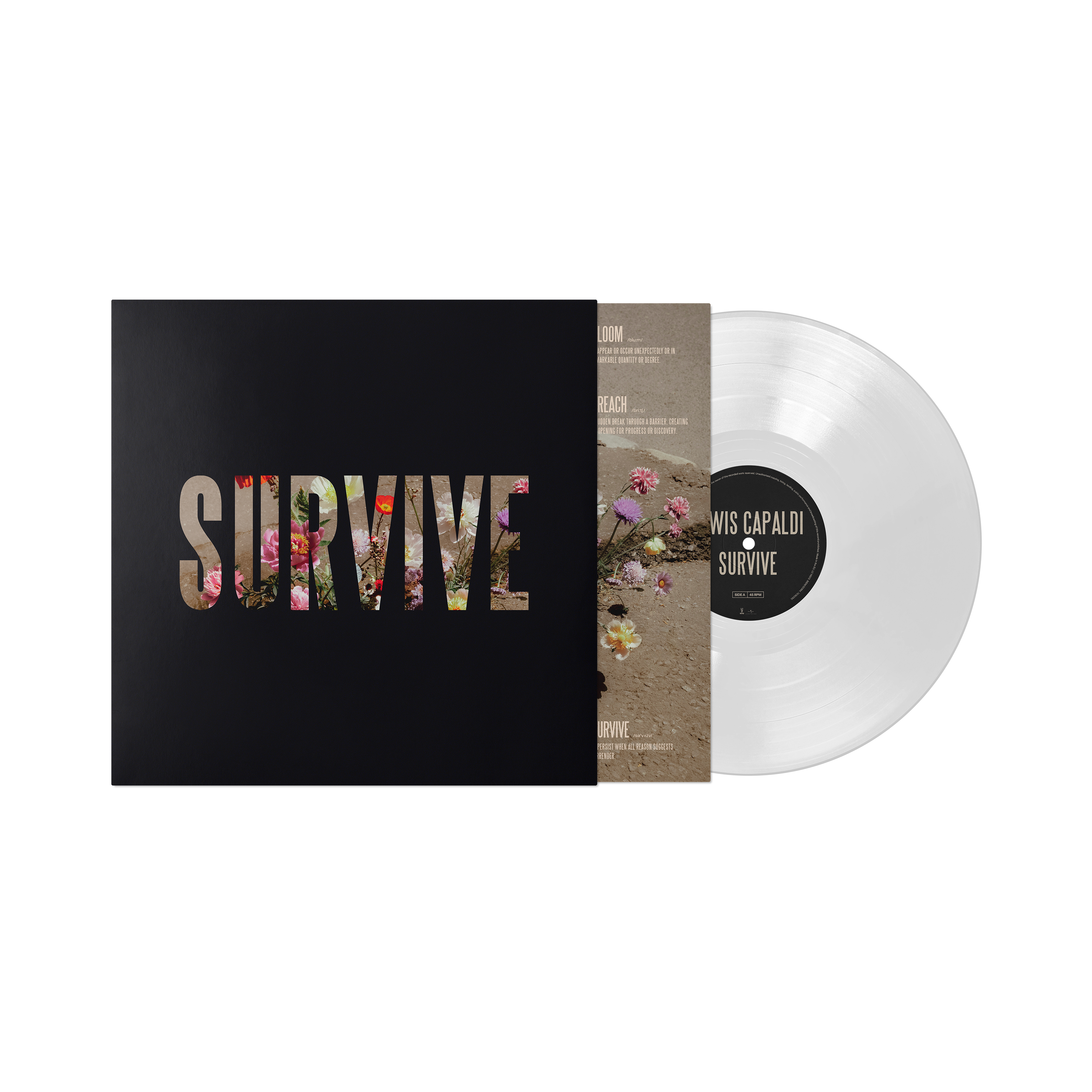 Survive EP Standard Vinyl - Lewis Capaldi Shop | US