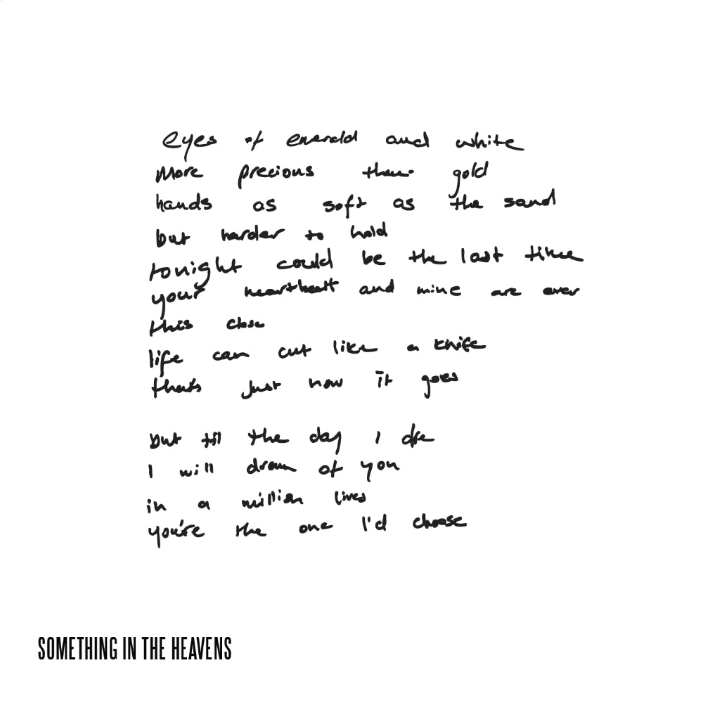 Something In The Heavens (Lyrics CD) detail
