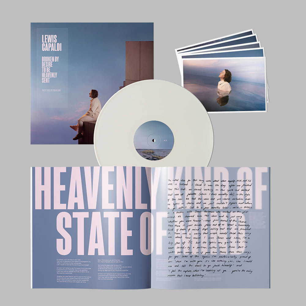 Broken By Desire To Be Heavenly Sent - Exclusive White Vinyl Packshot